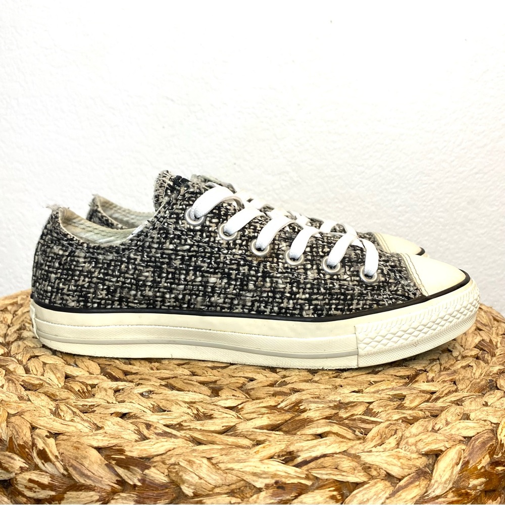 Converse ctas wool black white